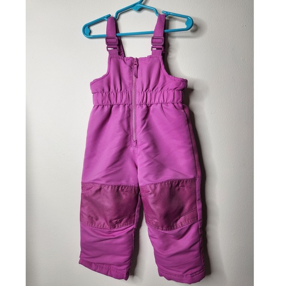 Falls Creek Kids Other - Falls Creek Kids Purple Snow Bib Ski Pants Overall 18M Extra Length Feature